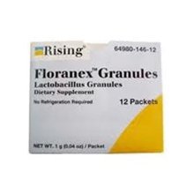 Rising Pharmaceuticals - Probiotic Dietary Supplement Floranex™ Granules 12 per Box Granules [12/PK]