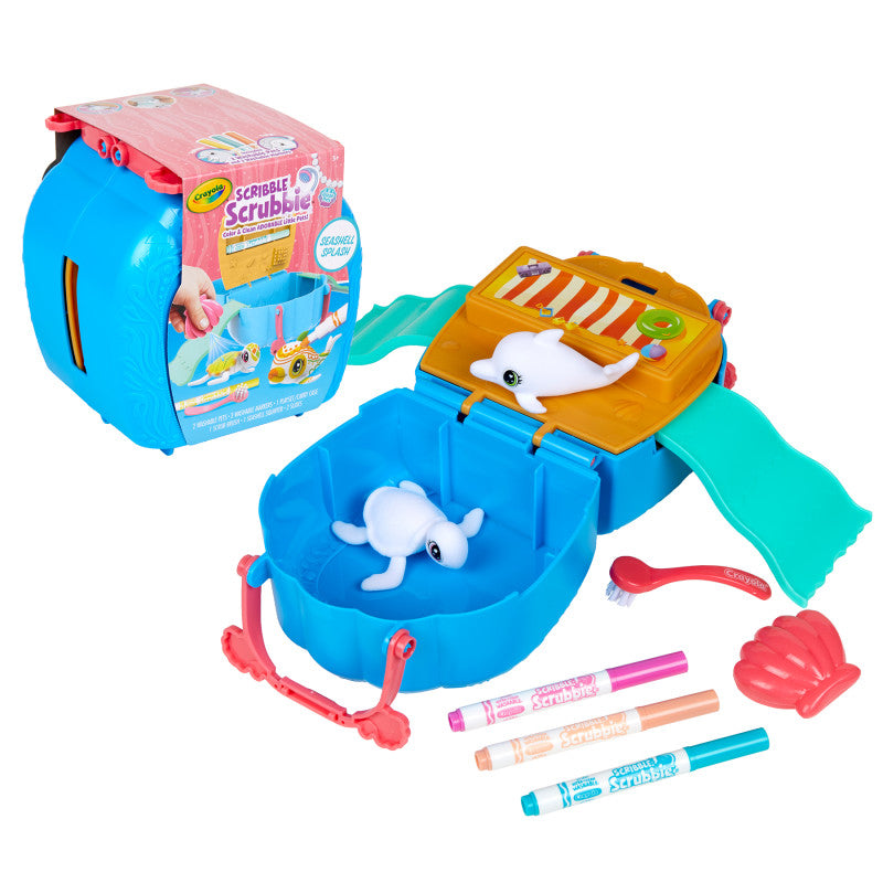 Scribble Scrubbie® Ocean Pets Seashell Splash