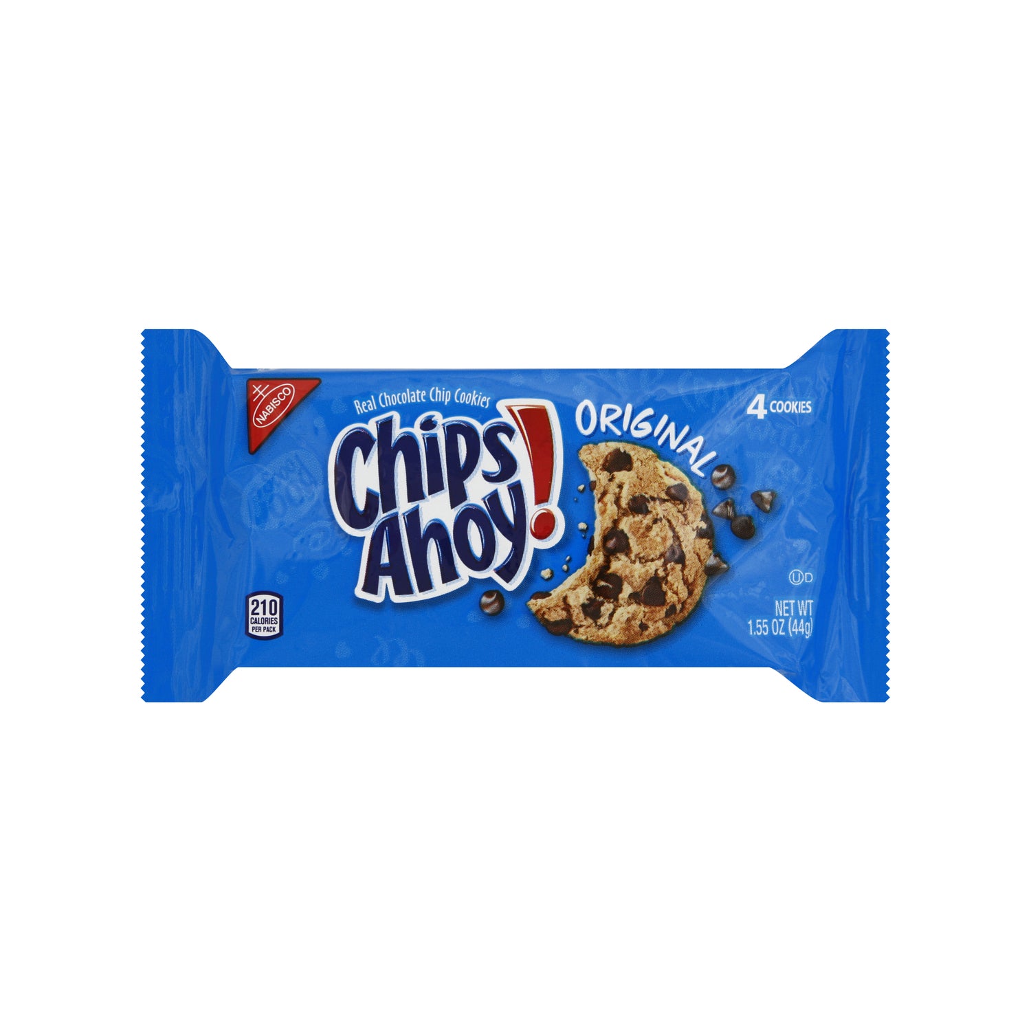 Nabisco Chips Ahoy Chocolate Chip Cookies 1.55 oz Packet - Case of 10