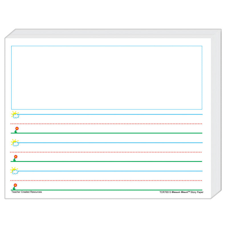 TEACHER CREATED RESOURCES - Smart Start K-1 Story Paper: 360 Sheets