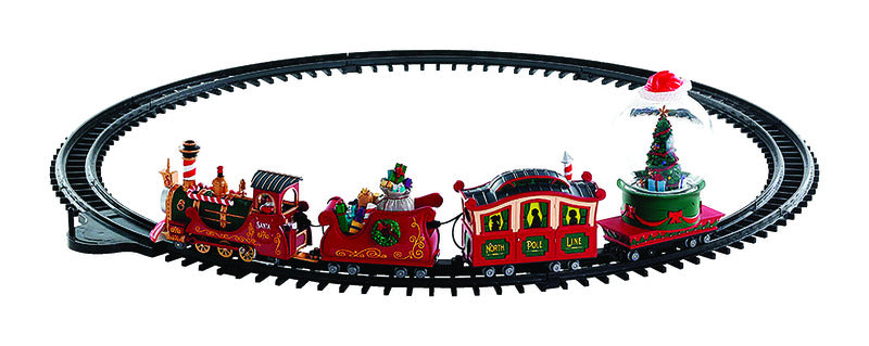 LEMAX - Lemax Santa Wonderland Multicolored Sights & Sounds Indoor Christmas Decor 6 in.