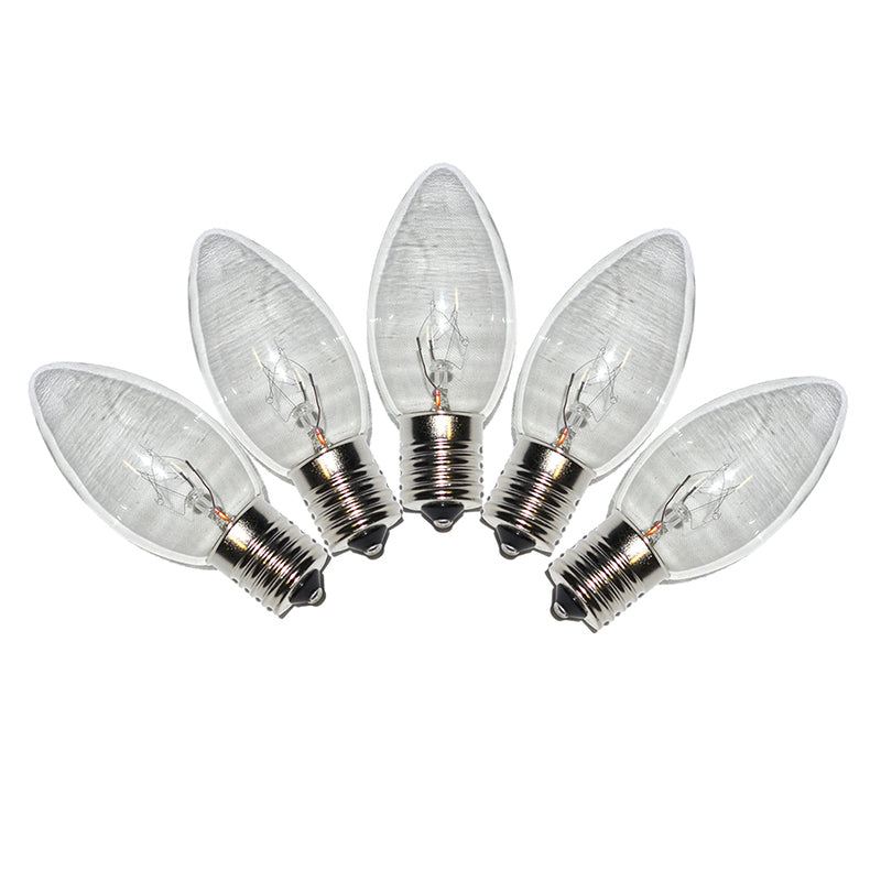 HOLIDAY BRIGHT LIGHTS - Holiday Bright Lights Incandescent C9 Clear 25 ct Replacement Christmas Light Bulbs 0.08 ft.
