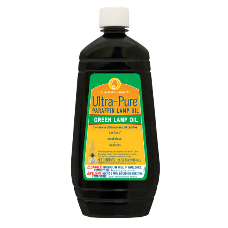 LAMPLIGHT FARMS - Lamplight Farms Ultra-Pure Clean Burn Lamp Oil Green 32 oz - Case of 12