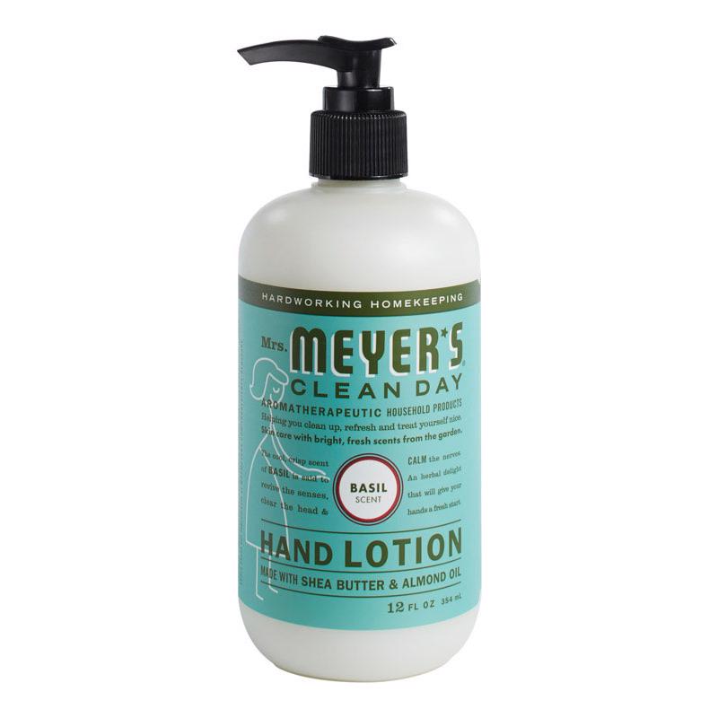 MRS. MEYER'S - Mrs. Meyer's Clean Day Basil Scent Hand Lotion 12 oz 1 pk - Case of 6