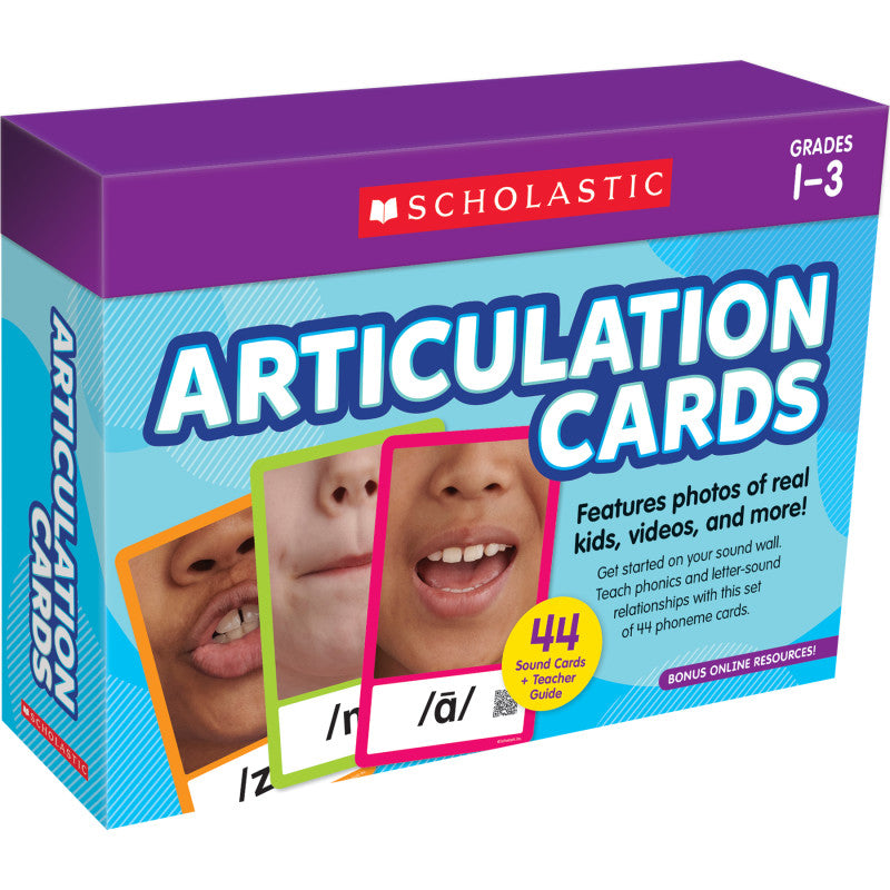 SCHOLASTIC TEACHING SOLUTIONS - Articulation Cards