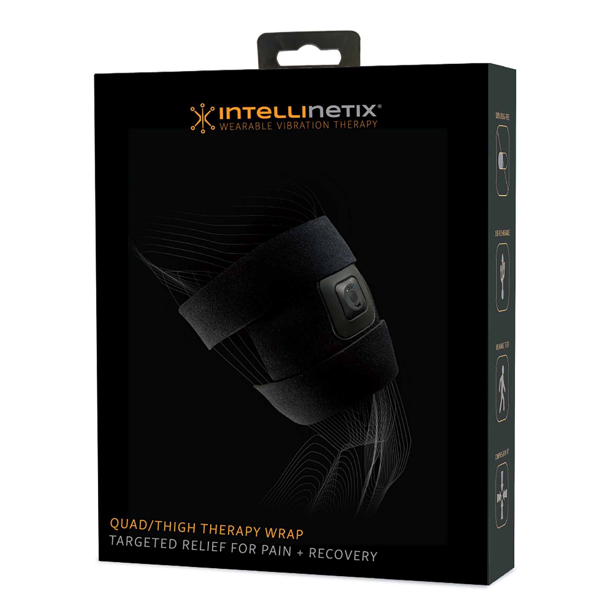 Brownmed - Vibration Therapy Wrap Intellinetix® Upper Leg One Size Fits Most [1/EA]