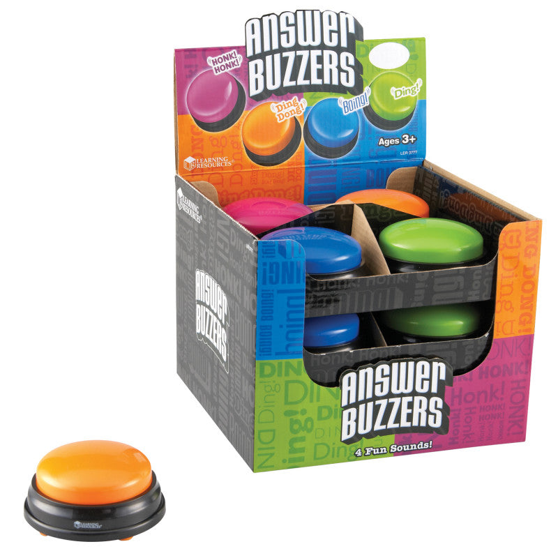 LEARNING RESOURCES - Answer Buzzers, Set of 12