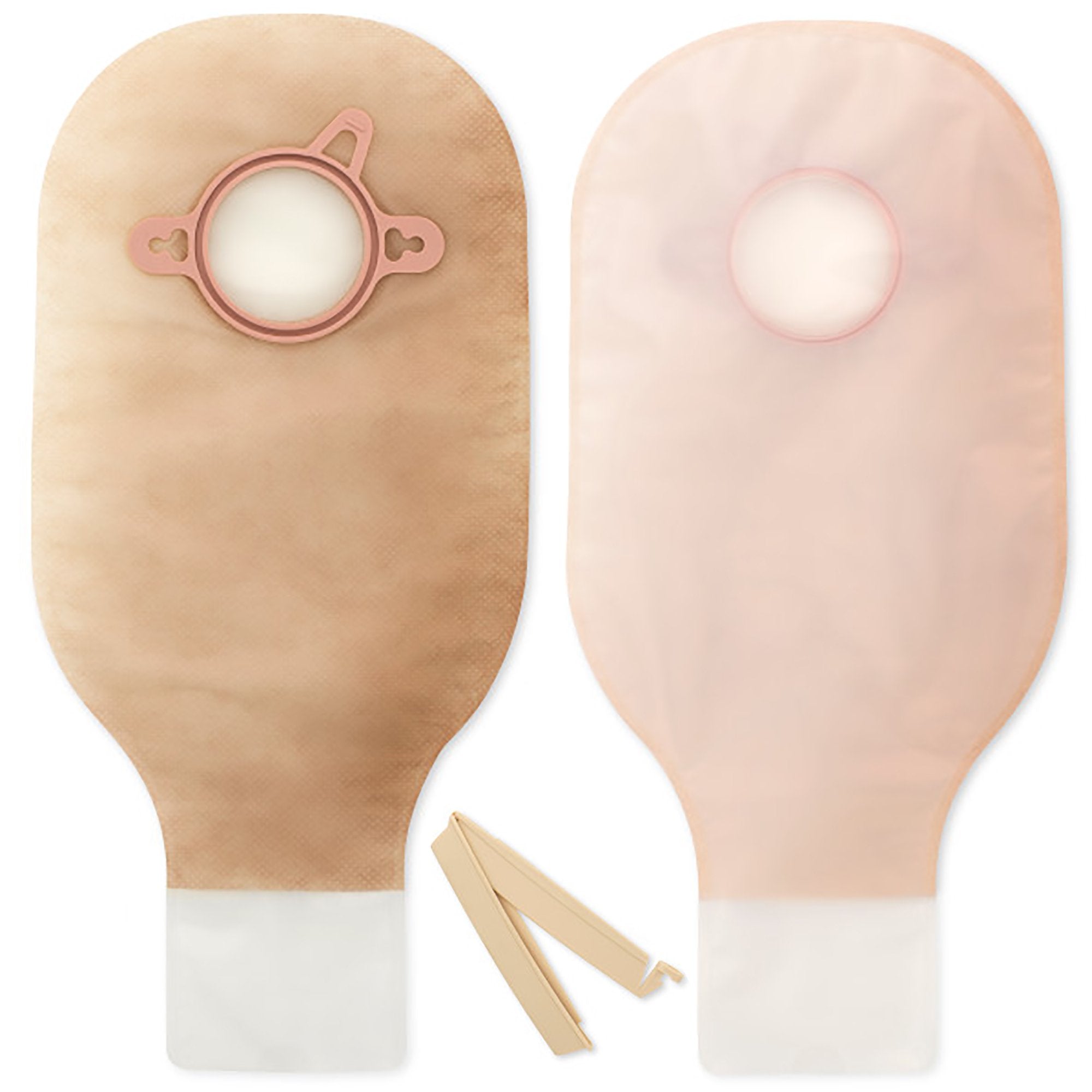 Hollister - Colostomy Pouch New Image™ Two-Piece System 12 Inch Length 2-1/4 Inch Stoma Drainable [10/BX]