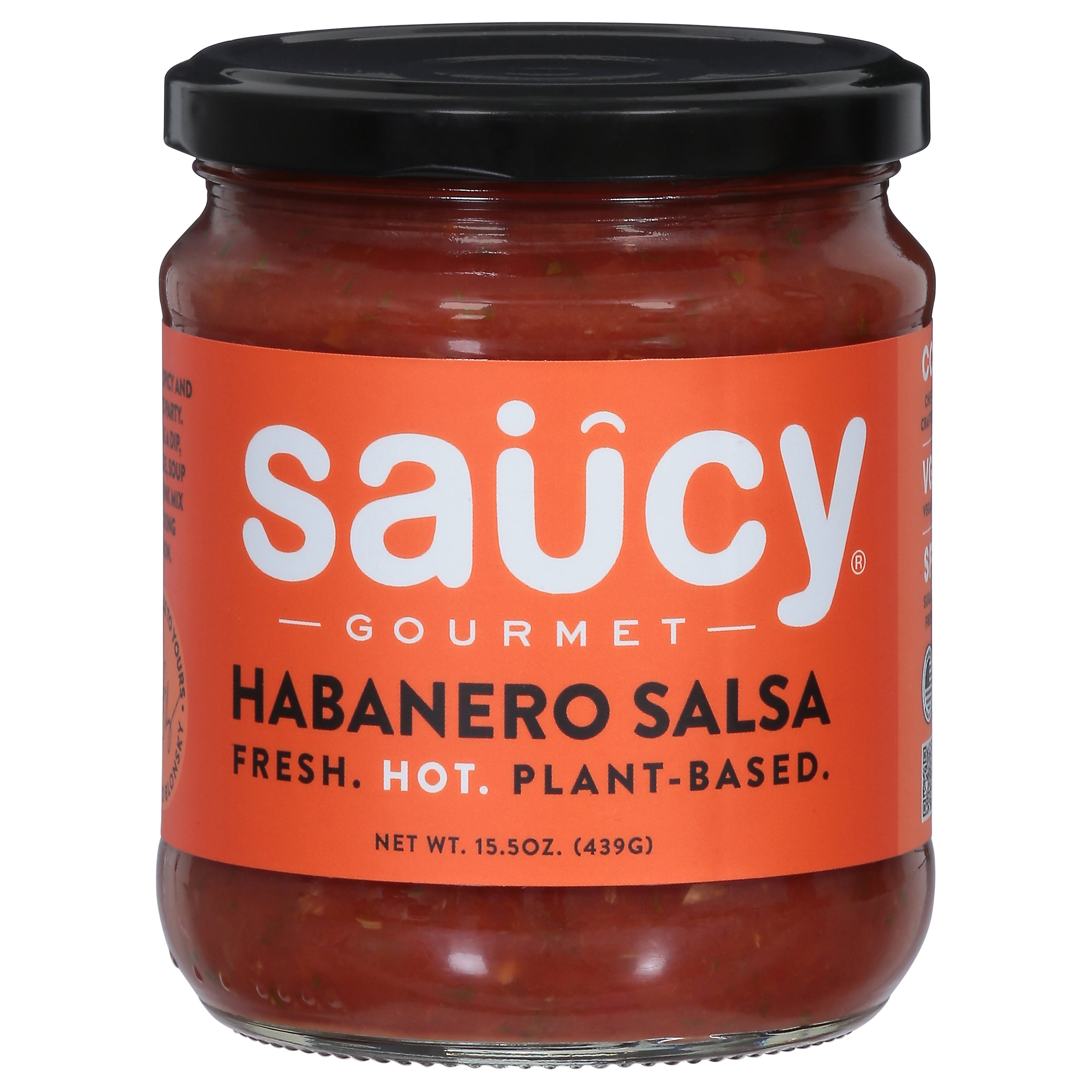 Saucy Hot Habanero Salsa 15.5 oz - Case of 6