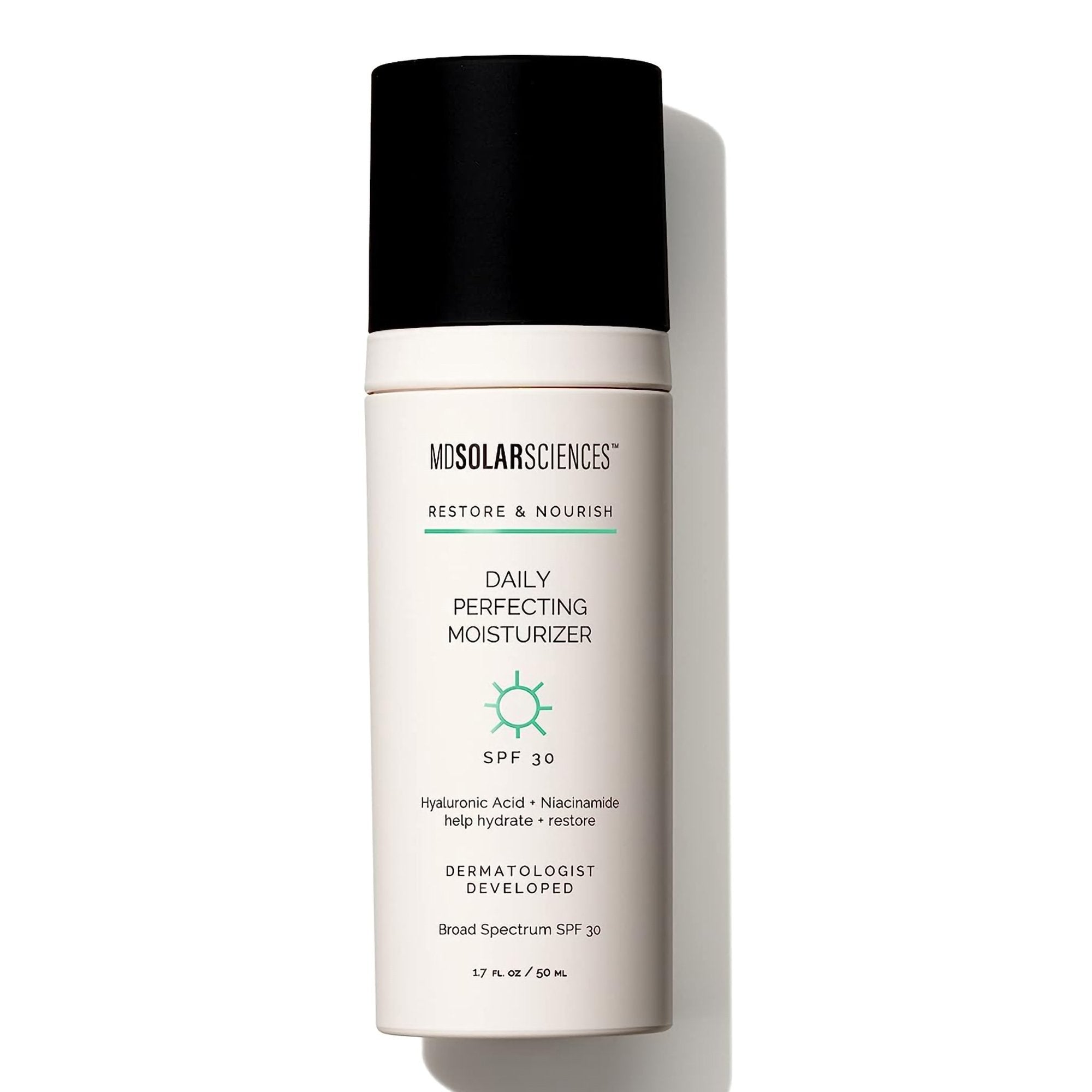 MDSolarSciences - Facial Moisturizer with Sunscreen MDSolarsciences™ Daily Perfecting SPF30 1.7 oz. Pump Bottle Scented Lotion [48/CS]
