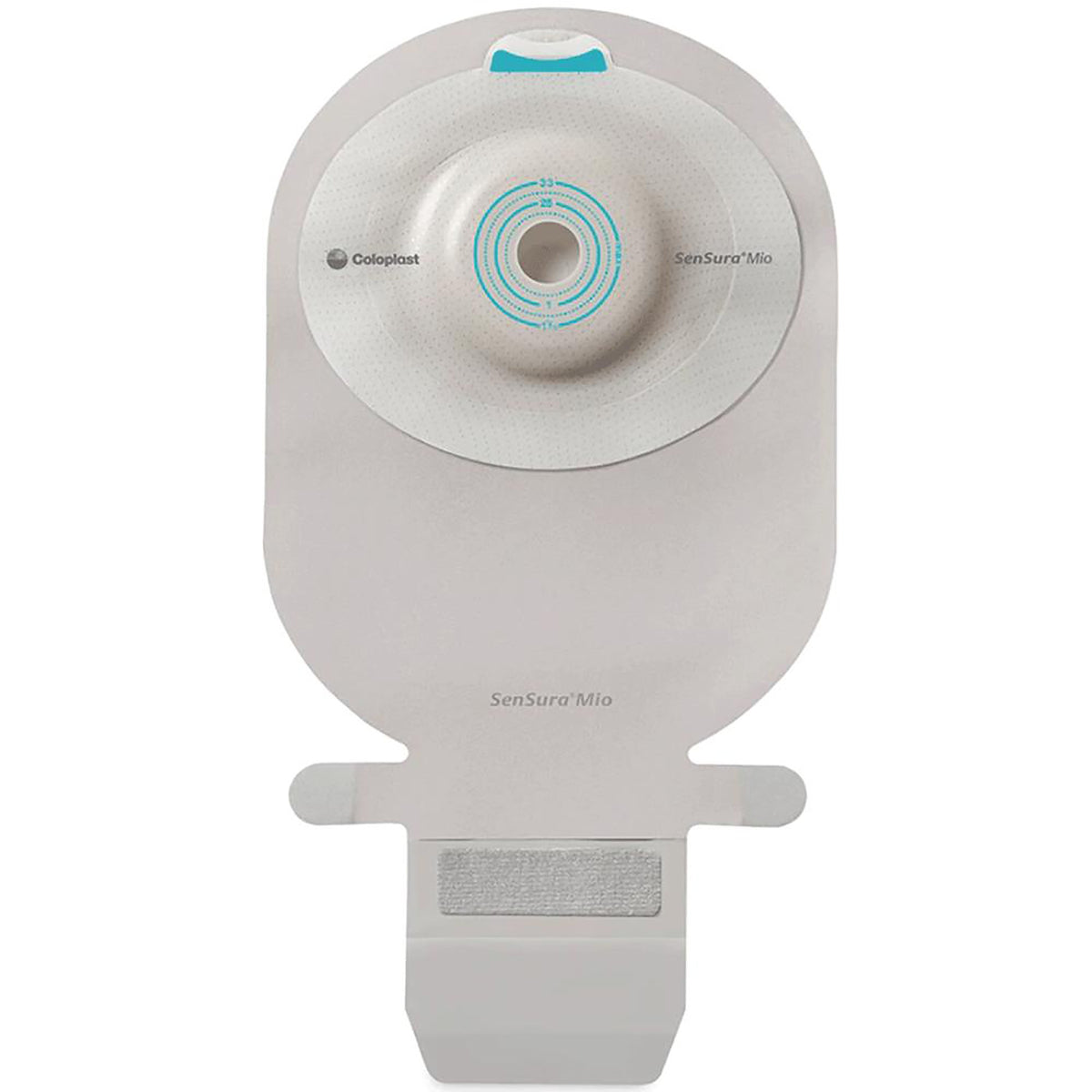Coloplast - Ostomy Pouch SenSura® Mio Convex One-Piece System 11 Inch Length, Maxi Deep Convex, Pre-Cut 13/16 Inch Stoma Drainable [10/BX]