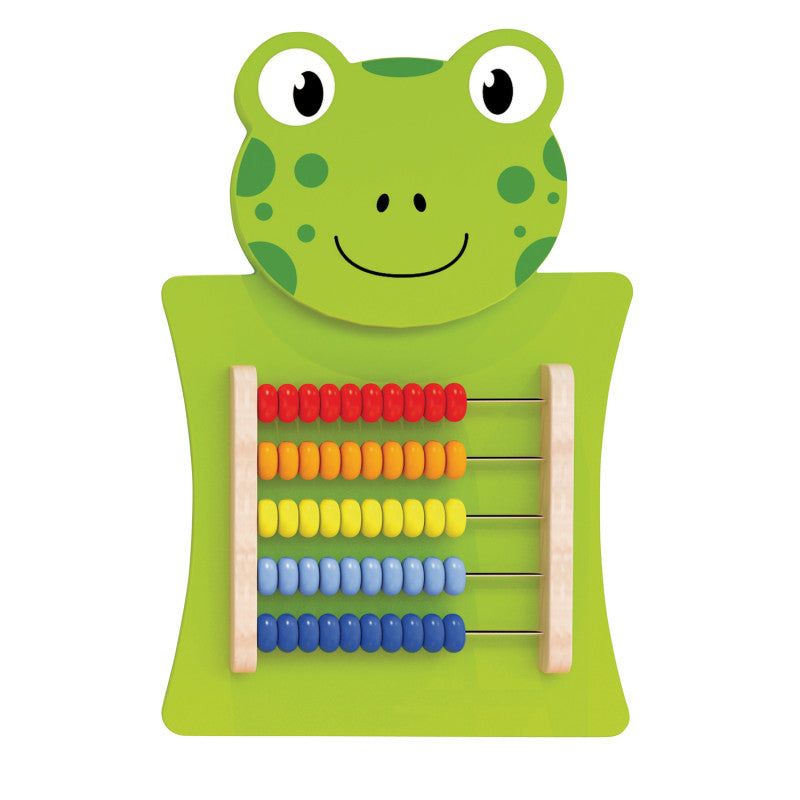 LEARNING ADVANTAGE - Frog Activity Wall Panel - Toddler Activity Center