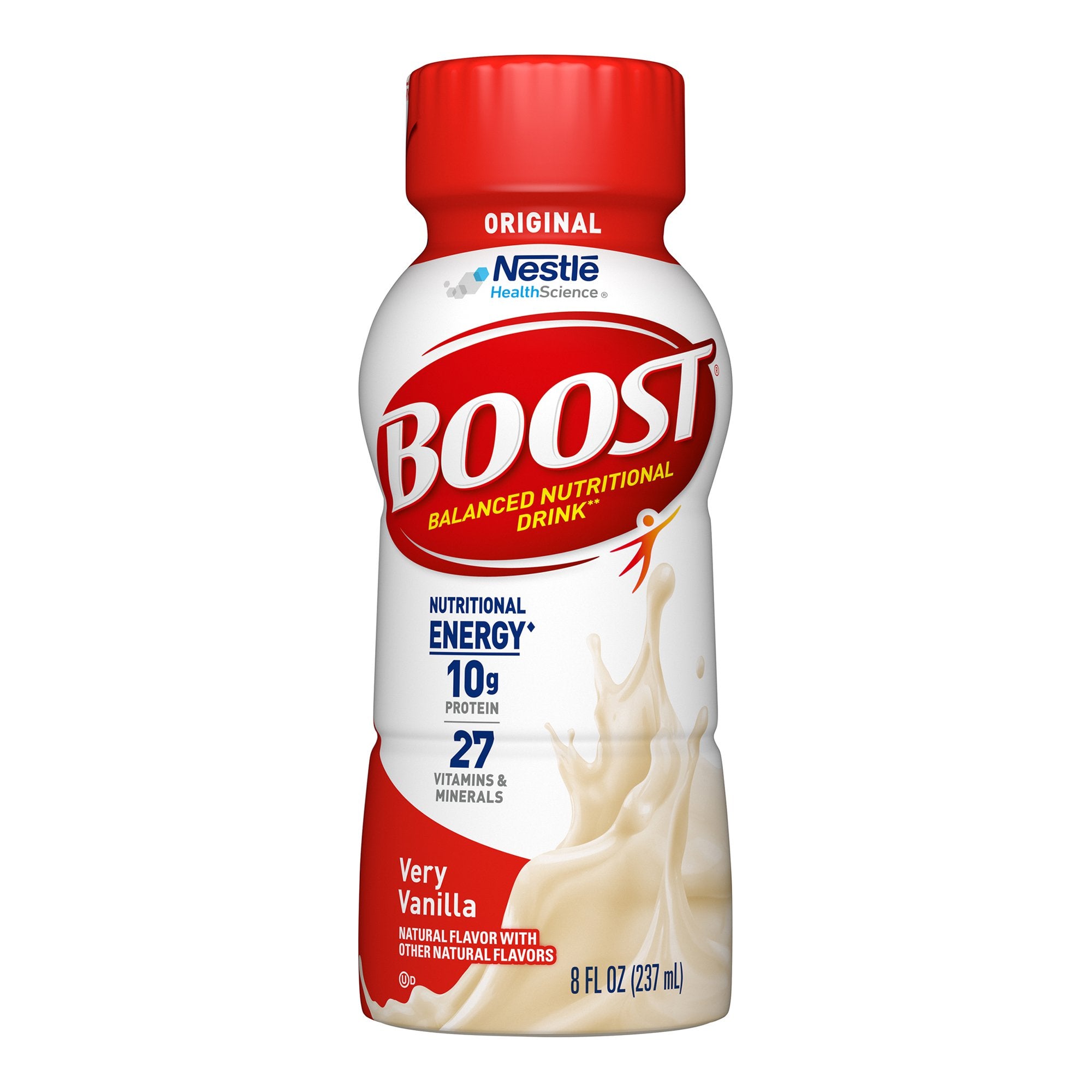 Nestle Healthcare Nutrition - Oral Supplement Boost® Original Very Vanilla Flavor Liquid 8 oz. Bottle [1/EA]