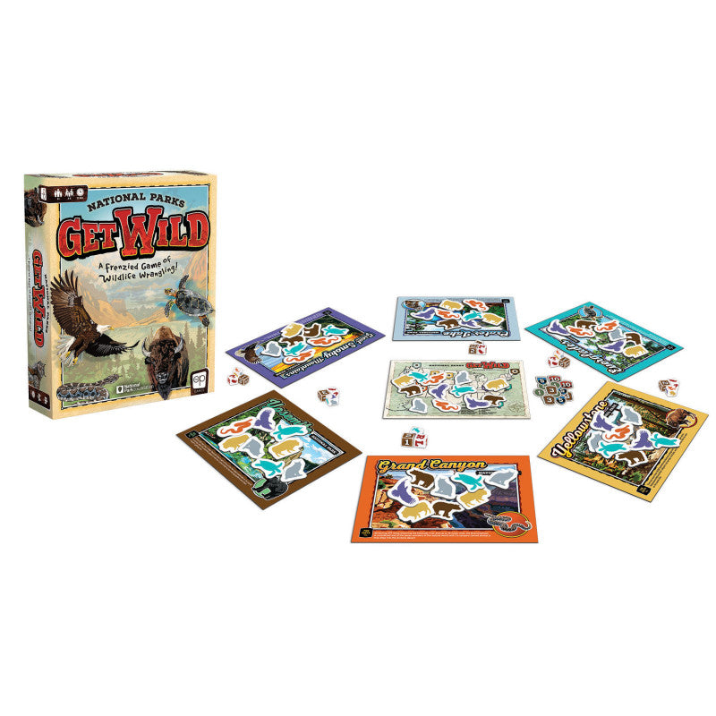 USAOPOLY - National Parks Get Wild Game