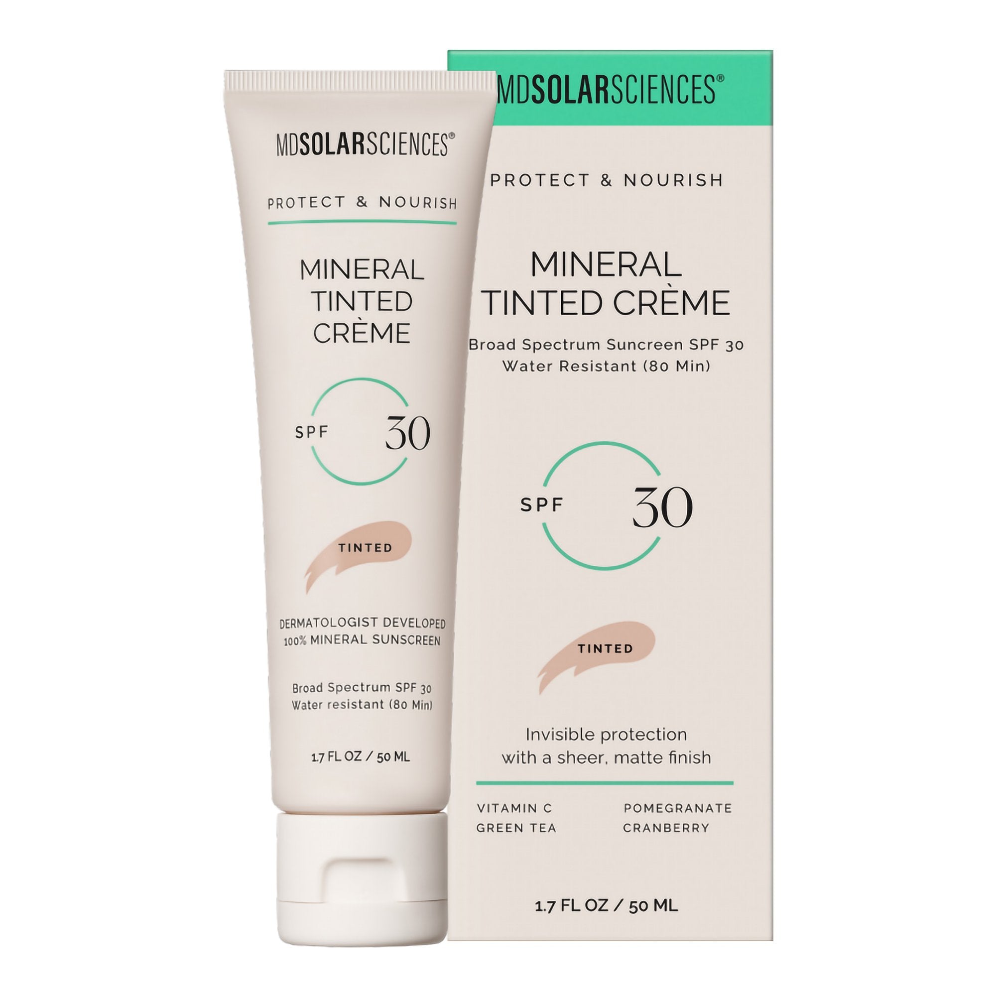 MDSolarSciences - Sunscreen MDSolarSciences® Mineral Tinted Crème SPF 30 Cream 1.7 oz. Tube [1/EA]