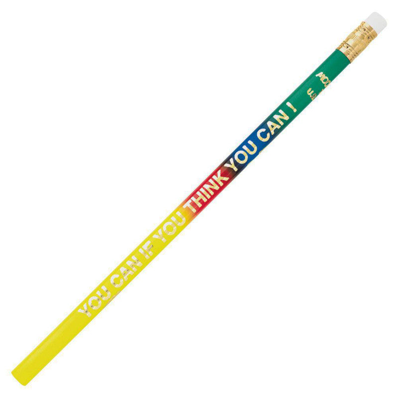 MOON PRODUCTS - You Can If You Think You Can Pencil, Pack of 144