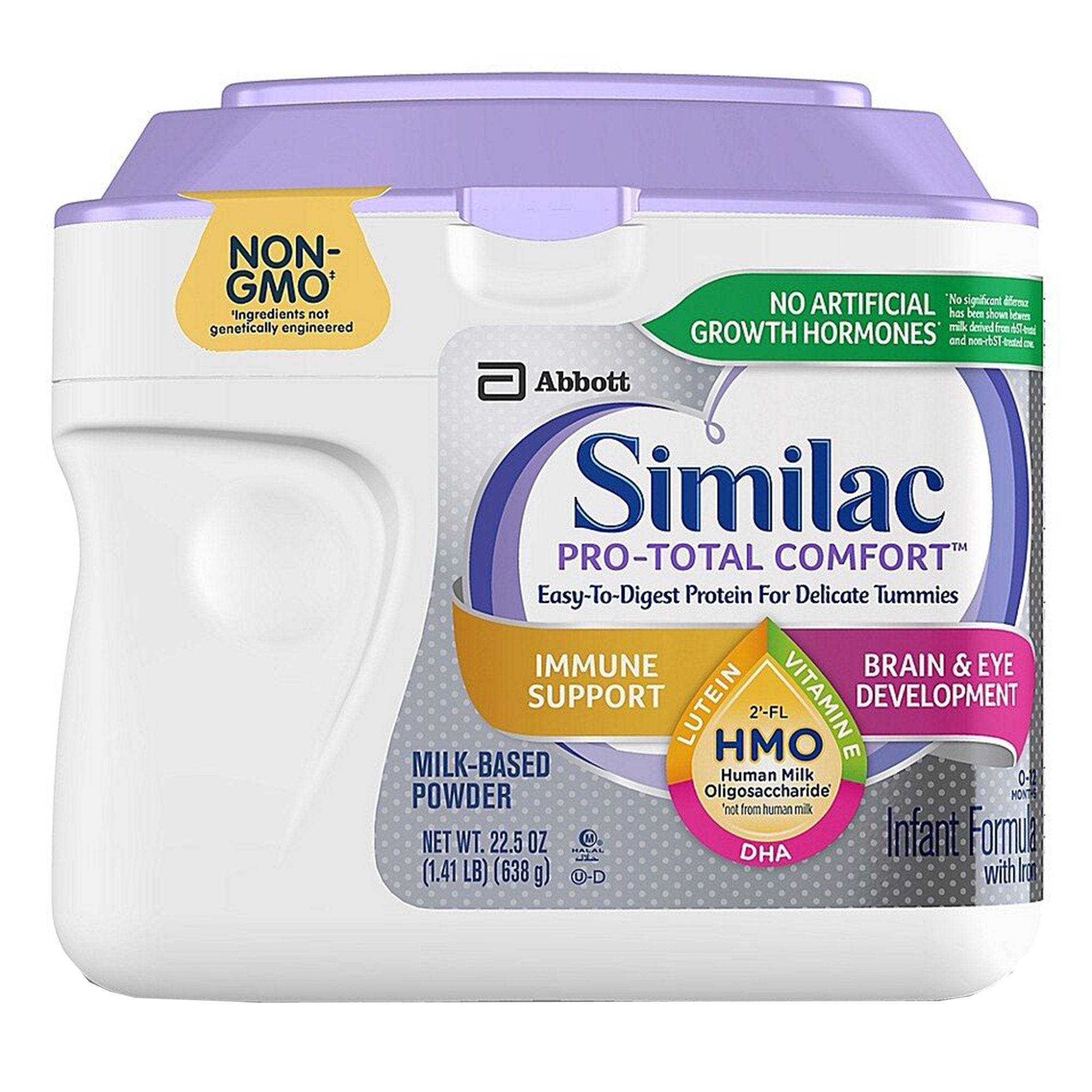 Abbott Nutrition - Infant Formula Similac Pro-Total Comfort™ Unflavored 20.1 oz. Canister Powder Iron Lactose Sensitivity [1/EA]