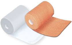 Andover Coated Products - 2 Layer Compression Bandage System CoFlex® TLC Zinc LITE with Indicators 3 Inch X 6 Yard / 3 Inch X 7 Yard Self-Adherent / Pull On Closure Tan NonSterile 25 to 30 mmHg [2/BX]