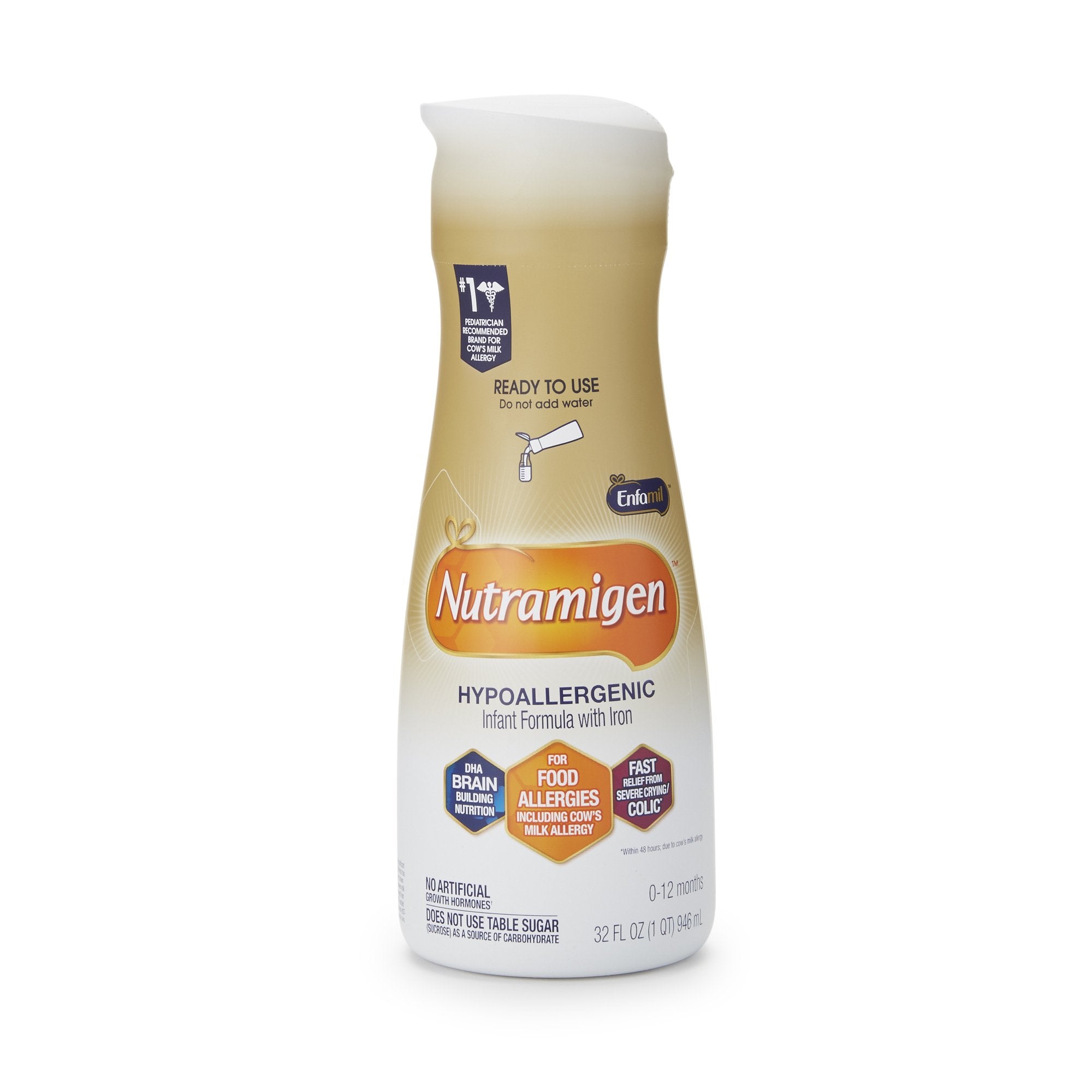 Mead Johnson - Infant Formula Nutramigen® Unflavored 32 oz. Bottle Liquid Iron Cow's Milk Allergy [1/BT]