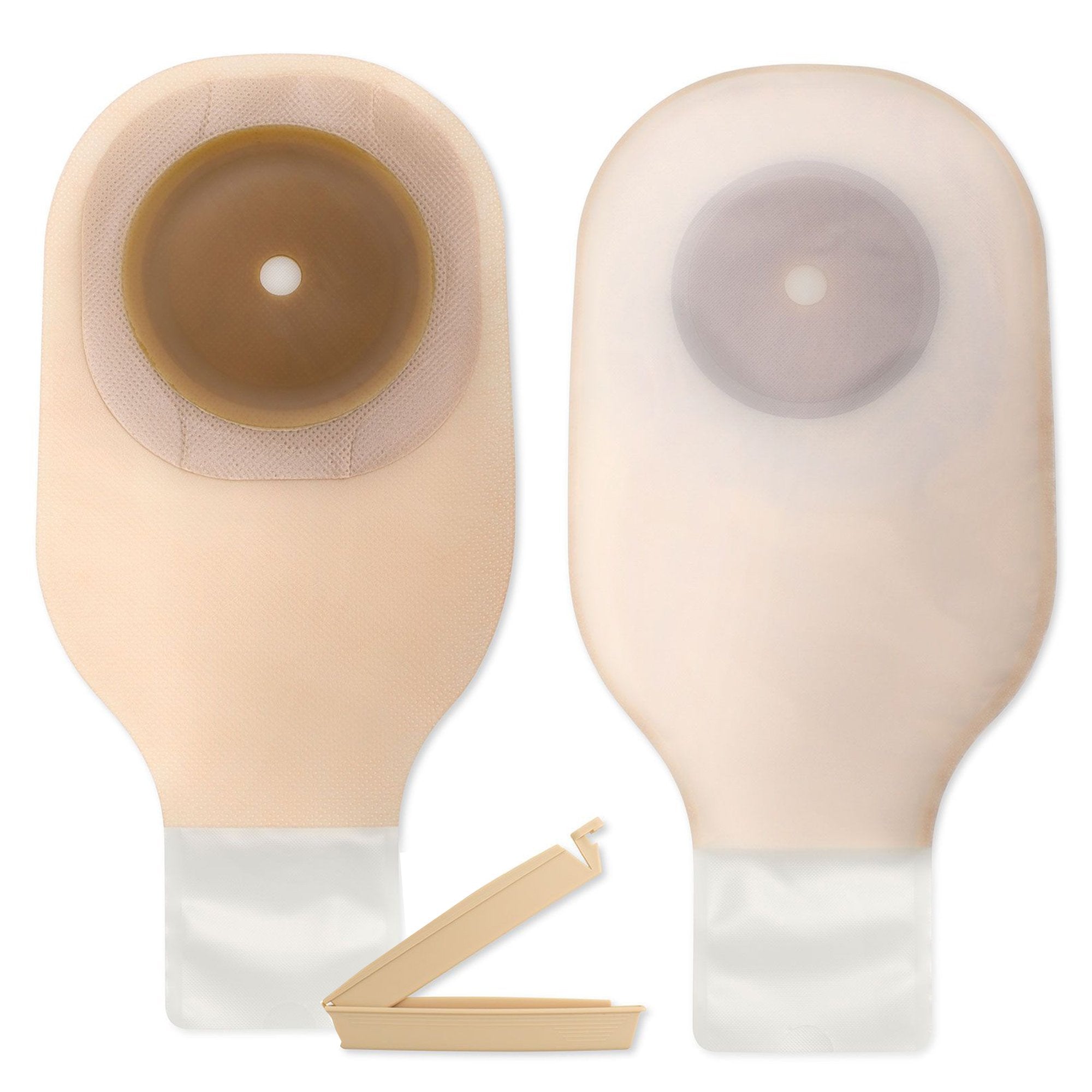 Hollister - Colostomy Pouch Premier™ Flextend™ One-Piece System 12 Inch Length Convex, Trim to Fit Drainable [5/BX]