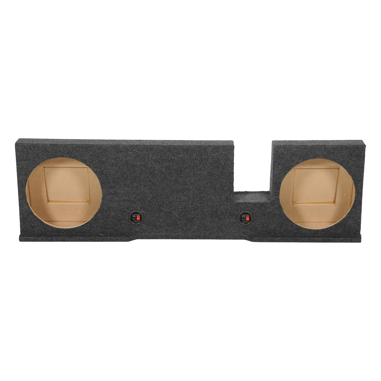 QPower Ford F-150 Super Crew '04-'08 Dual 12" Sealed Empty Woofer Enclosure
