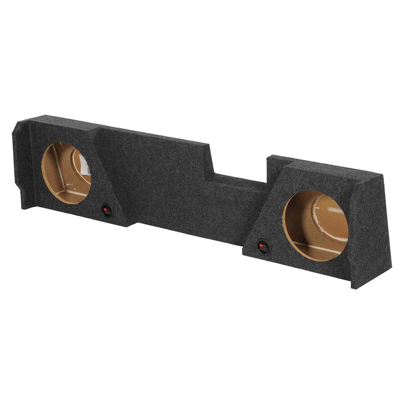 QPower GMC/Chevy Double Cab '14-'24 Dual 10" Empty Woofer Box
