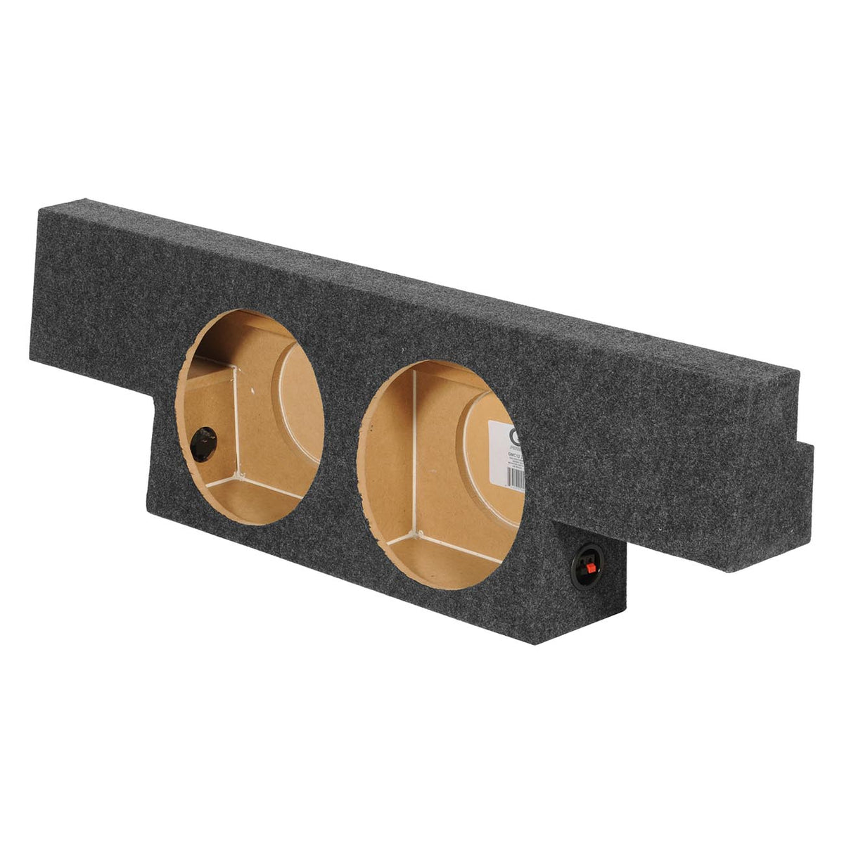 QPower GMC/Chevy Crew Cab '04-'06 Dual 12" Empty Woofer Box