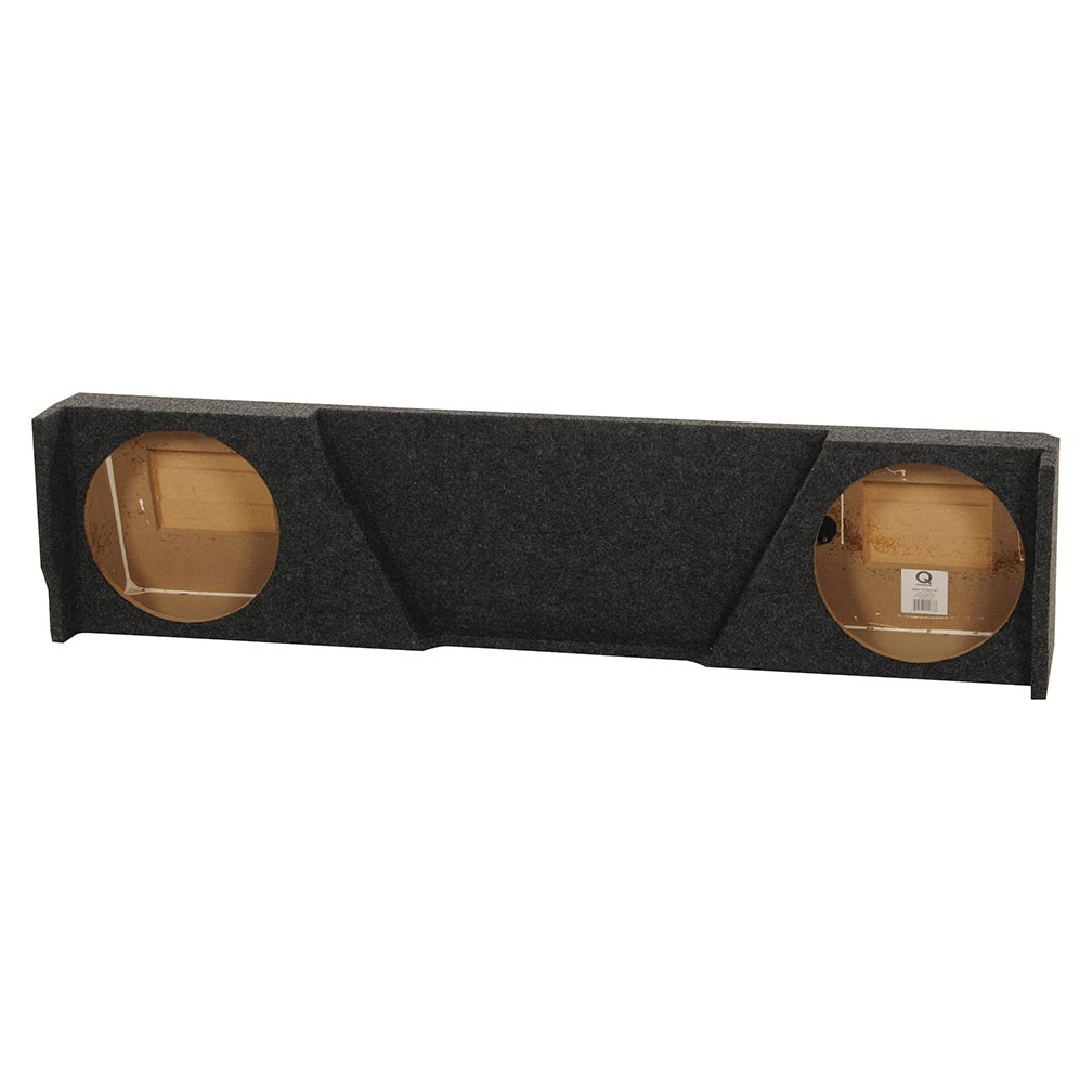 QPower GMC/Chevy Extended Cab (High Transmission) '07-'13 Dual 12" Empty Woofer Box