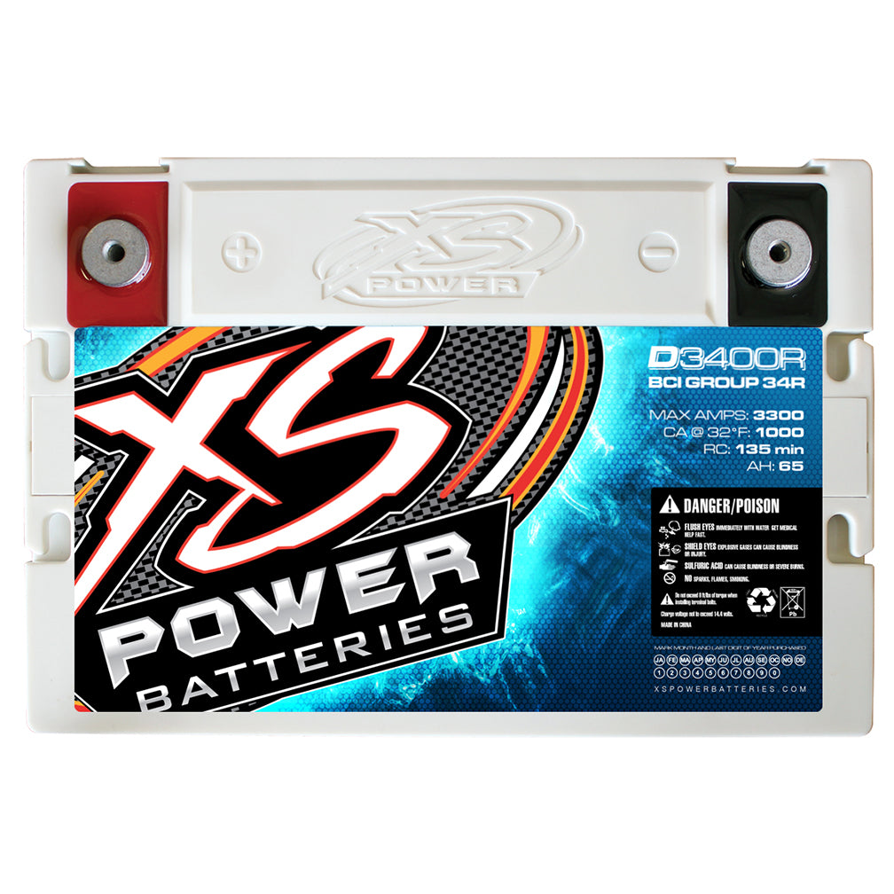 XS Power 12 Volt Power Cell 3300 Max Amps / 80Ah [D3400R]