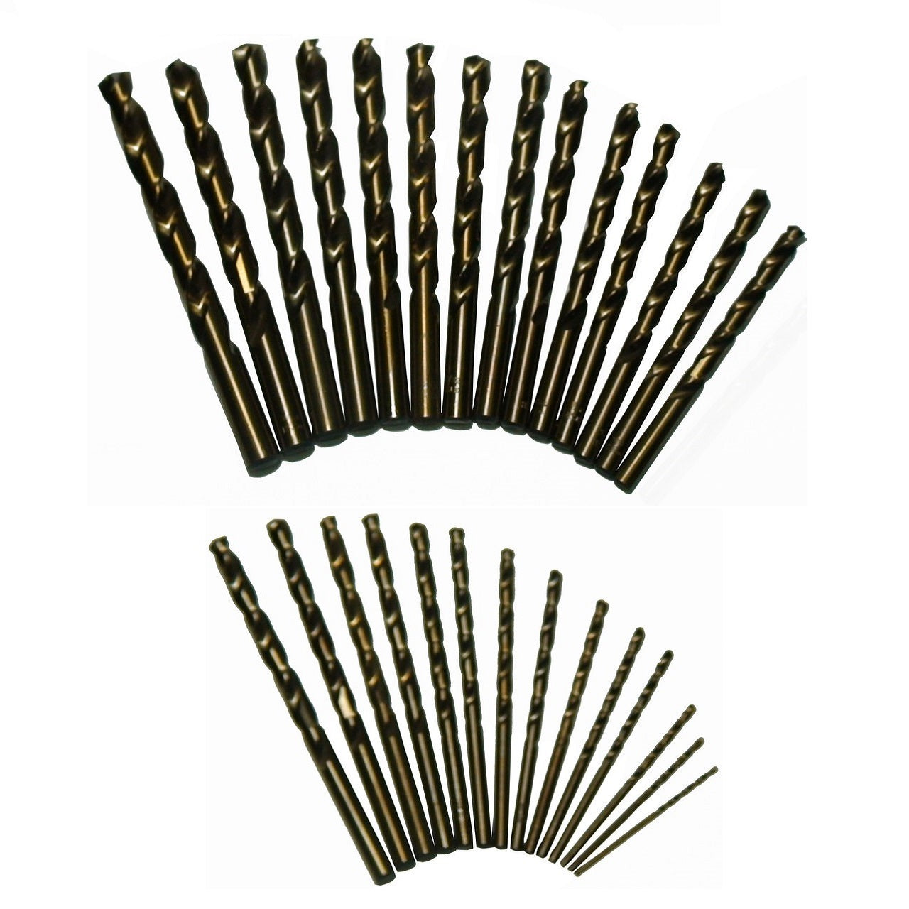 DRILL AMERICA 1/16-1/2x64THS COBALT SET IN PLASTIC CASE [DWD29JCOPC]