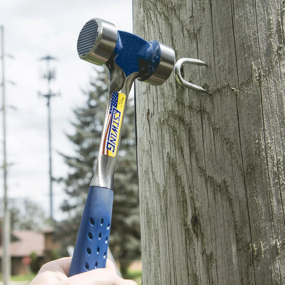 Estwing 40 Oz. Milled Face Lineman's Hammer