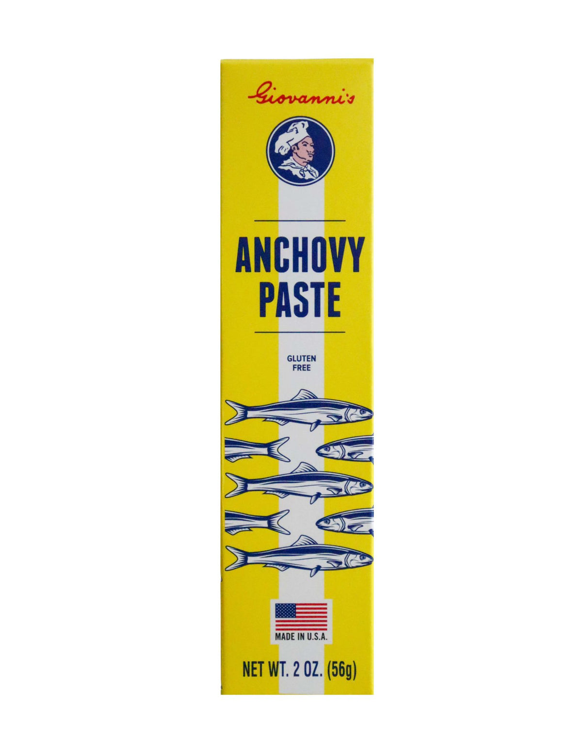 Giovanni’s Anchovy Paste - Case of 12 - 2 oz.