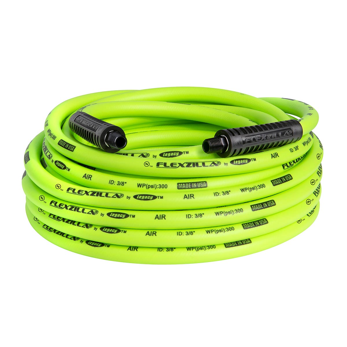 Flexzilla Heavy Duty Lightweight Air Hose 3/8" x 50' [HFZ3850YW2]