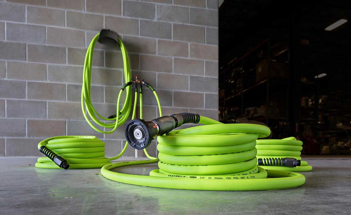 Flexzilla¬Æ Pro Water Hose 5/8" x 50' 3/4" - 11 1/2 GHT Fittings ZillaGreen¬Æ