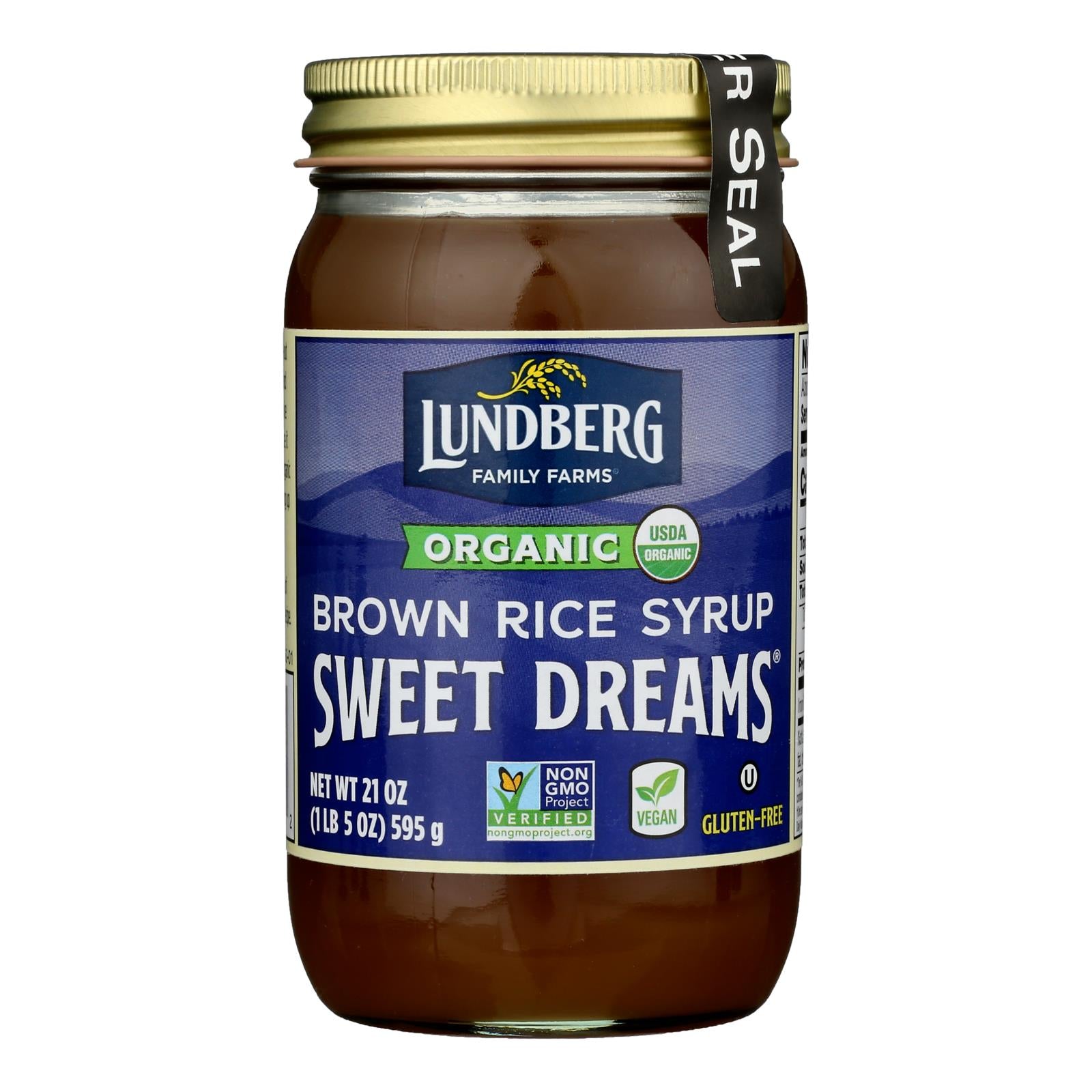 Lundberg Family Farms’ Brown Rice Syrup  - Case of 12 - 21 FZ