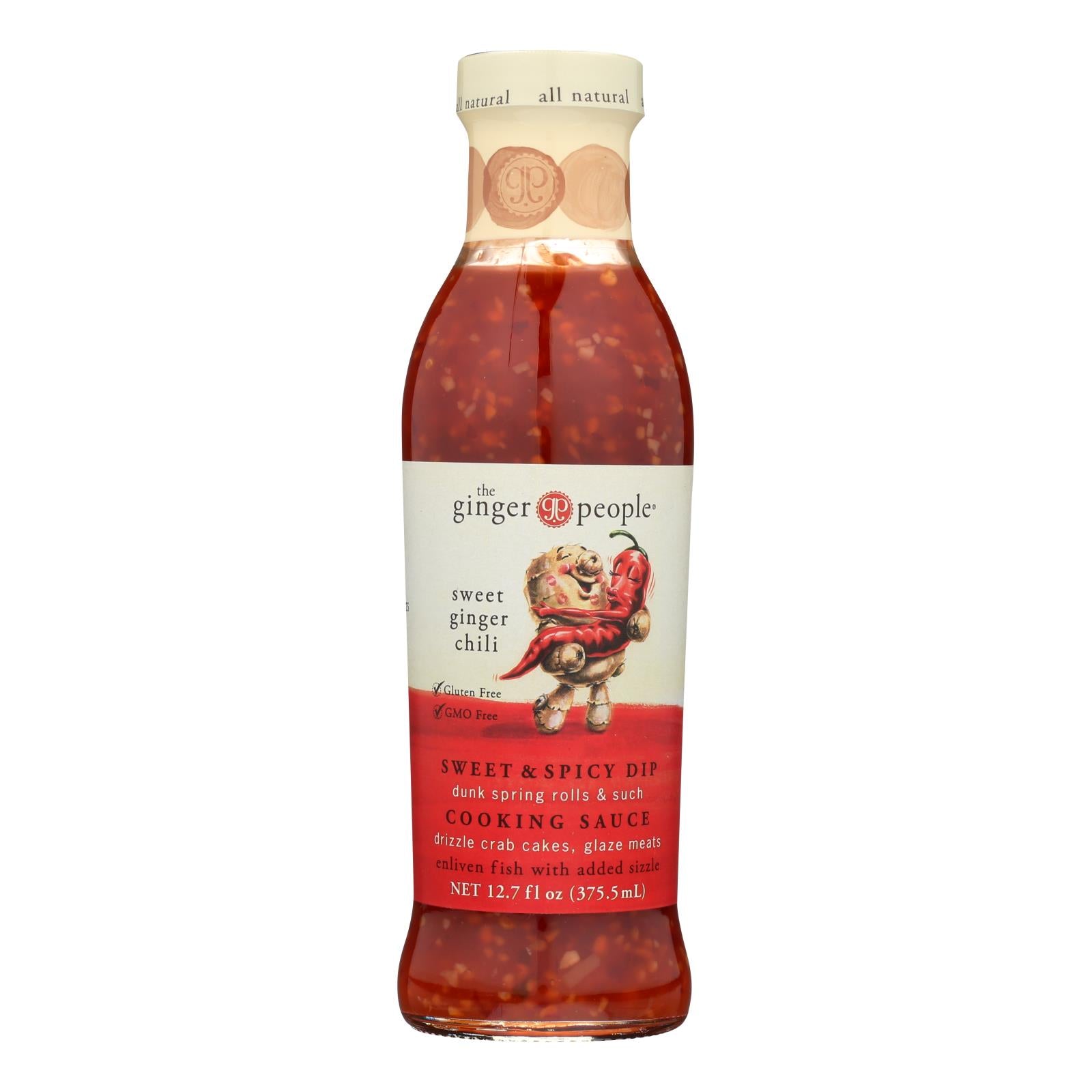 The Ginger People Sweet Ginger Sauce - Chili - Case of 12 - 12.7 Fl oz.
