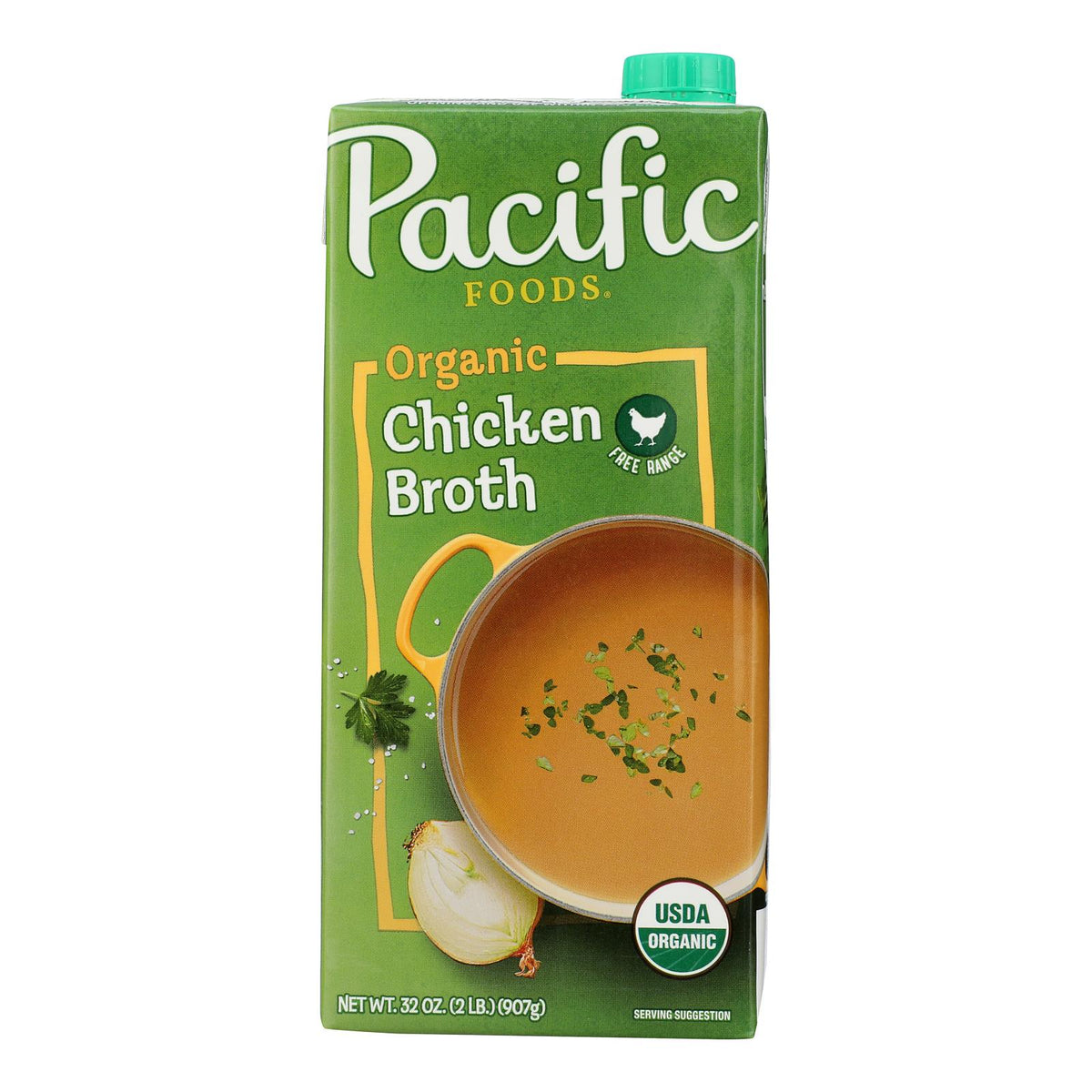 Pacific Natural Foods Organic Broth - Chicken - 32 fl oz