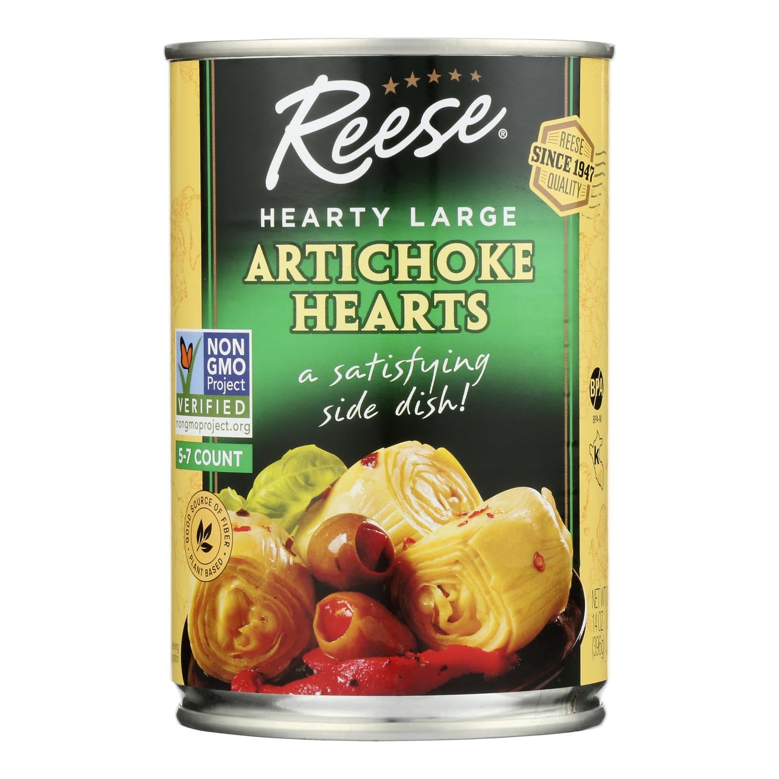 Reese Artichoke Hearts - Hearty Large - 14 oz.