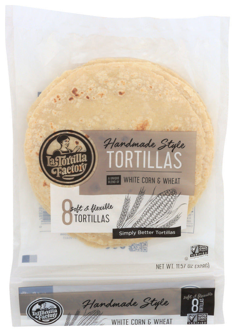 La Tortilla Factory - Tort Corn White 8ct - CS of 12-11.57 OZ