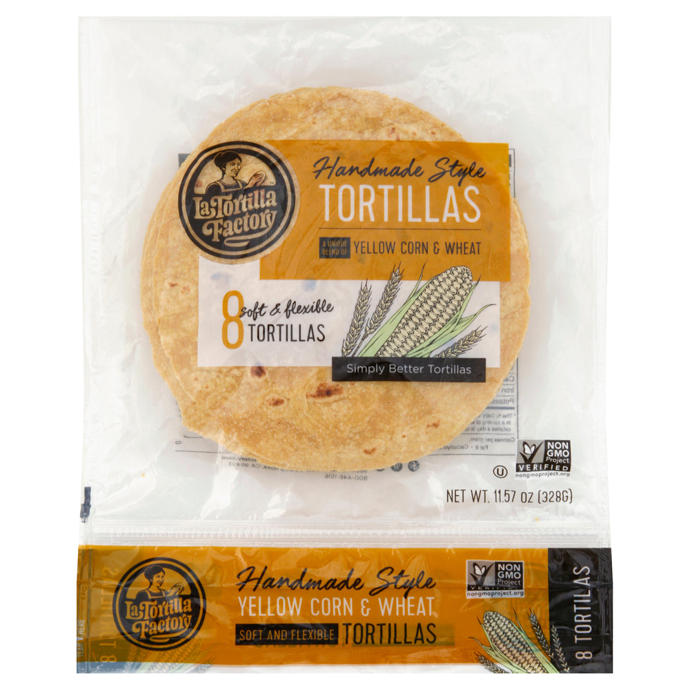 La Tortilla Factory - Tort Corn Yellow - CS of 12-8 CT