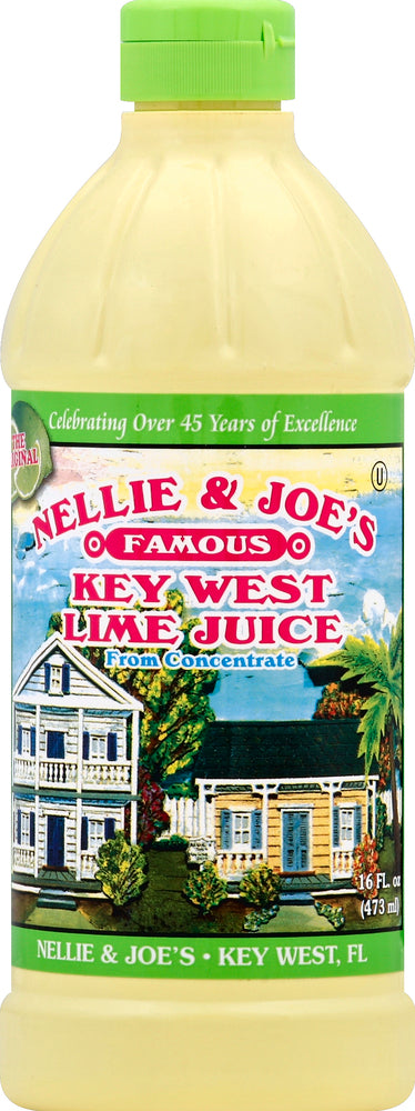 Nellie and Joe's Key West Juice - Lemon - Case of 12 - 16 Fl oz.