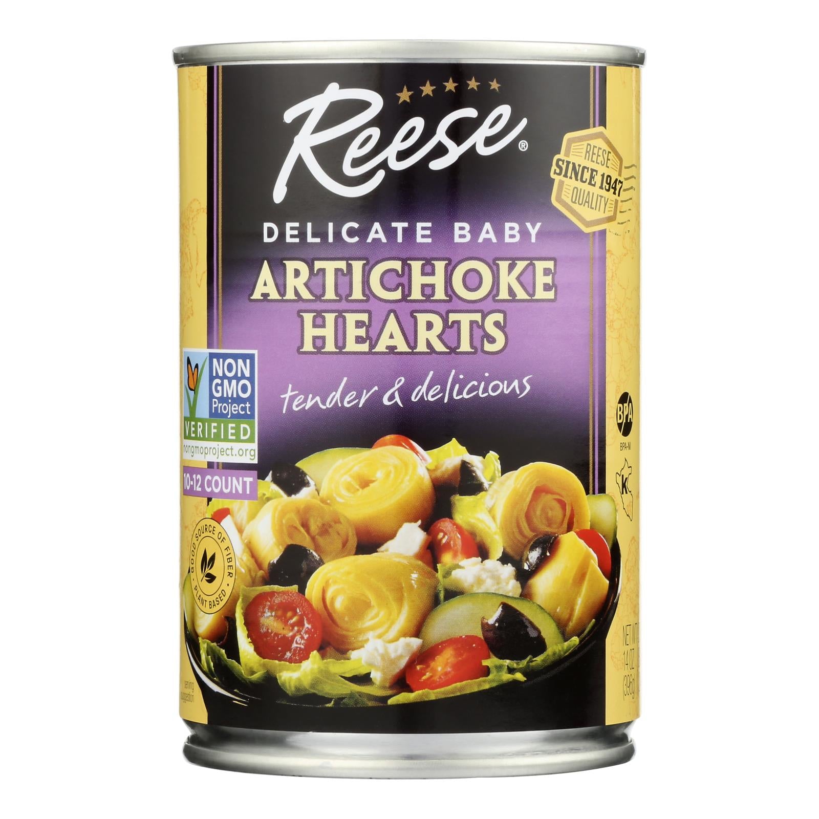 Reese Artichoke Hearts - Delicate Baby - 14 oz.