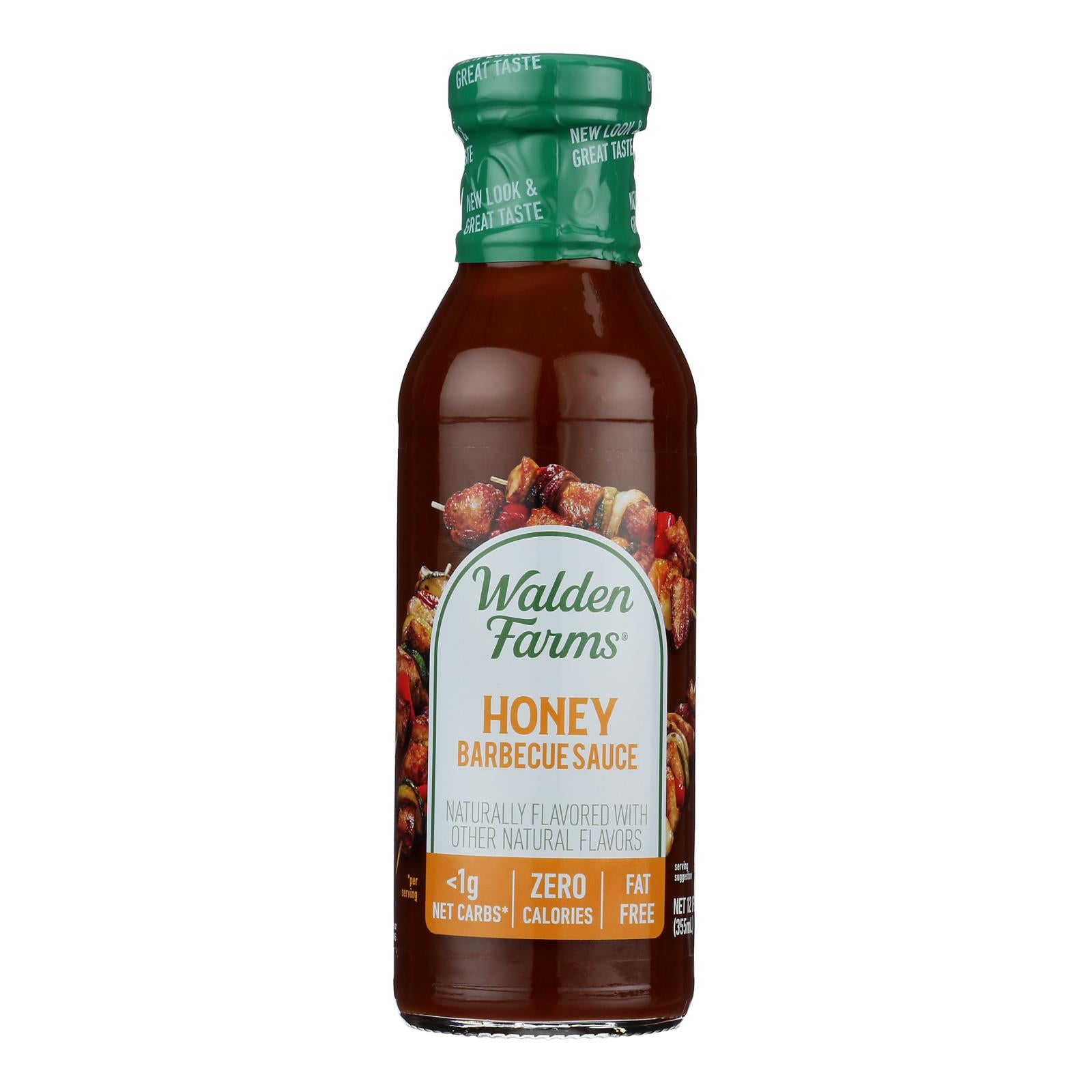 Walden Farms - BBQ Sauce Honey Cal-free - Case of 6 - 12 OZ
