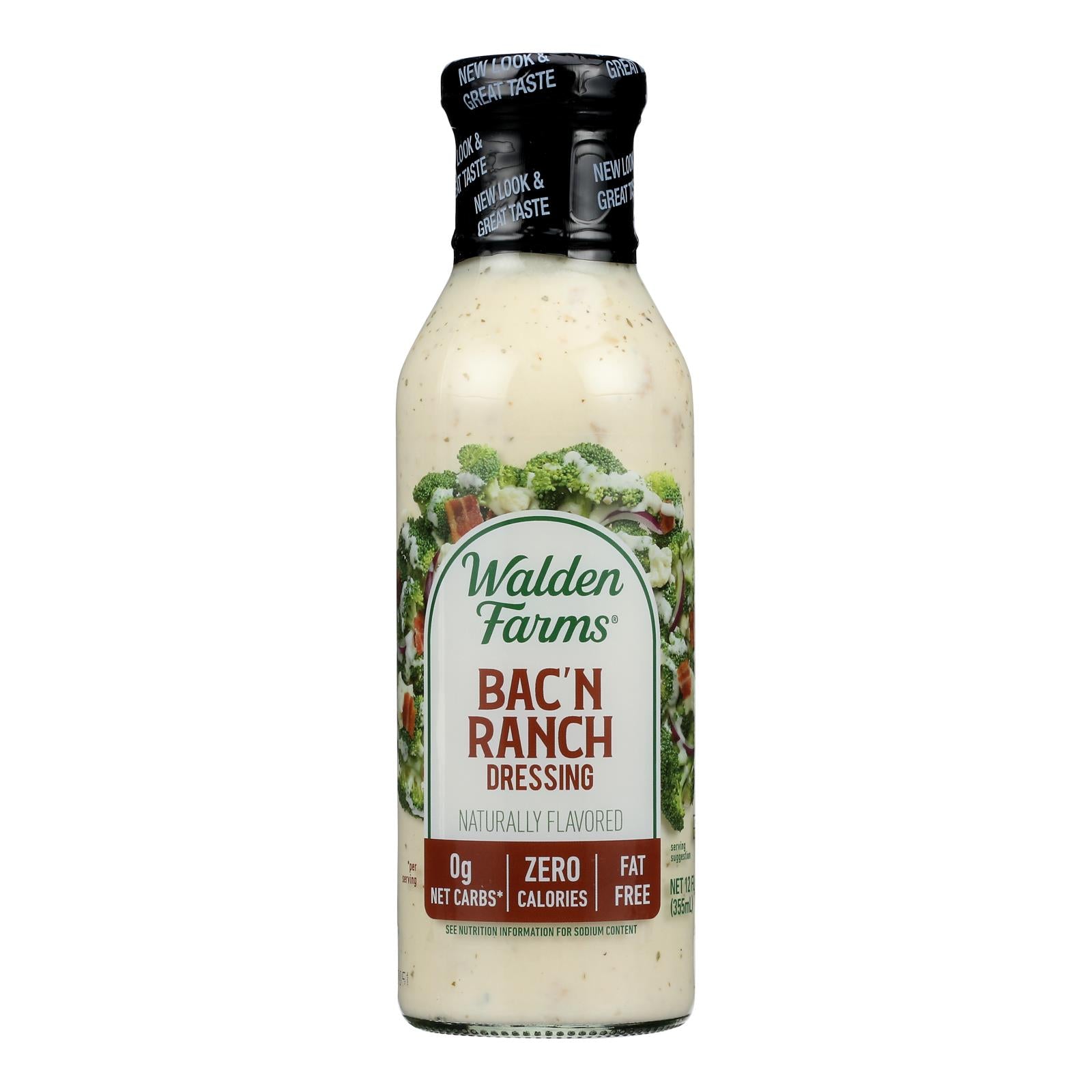 Walden Farms Bacon Ranch Dressing  - Case of 6 - 12 FZ