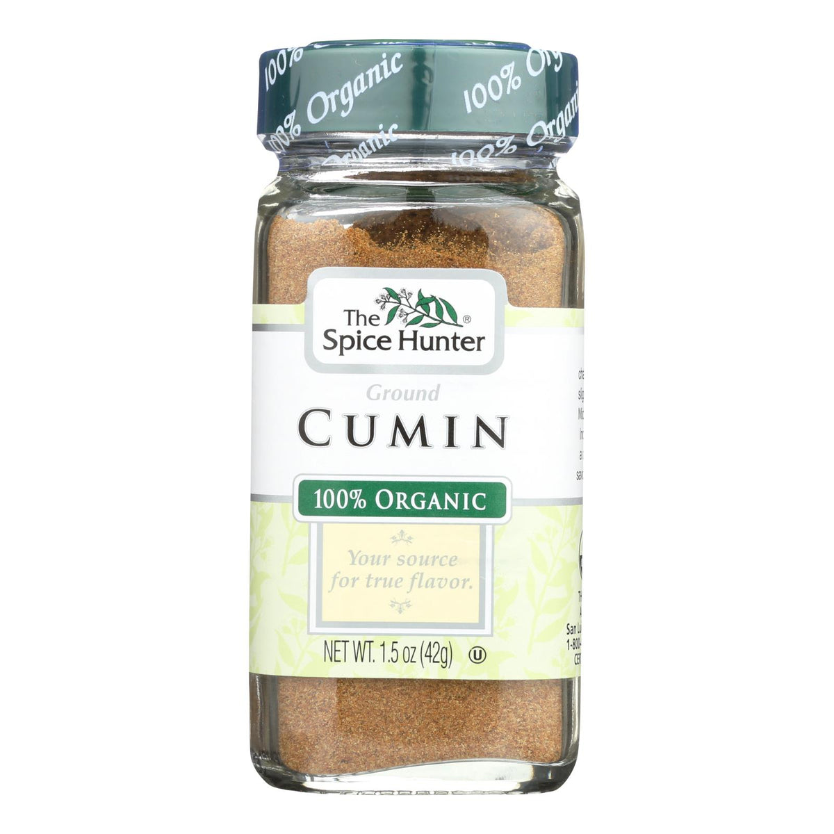 Spice Hunter - Cumin Ground Organic - Case of 6 - 1.5 OZ