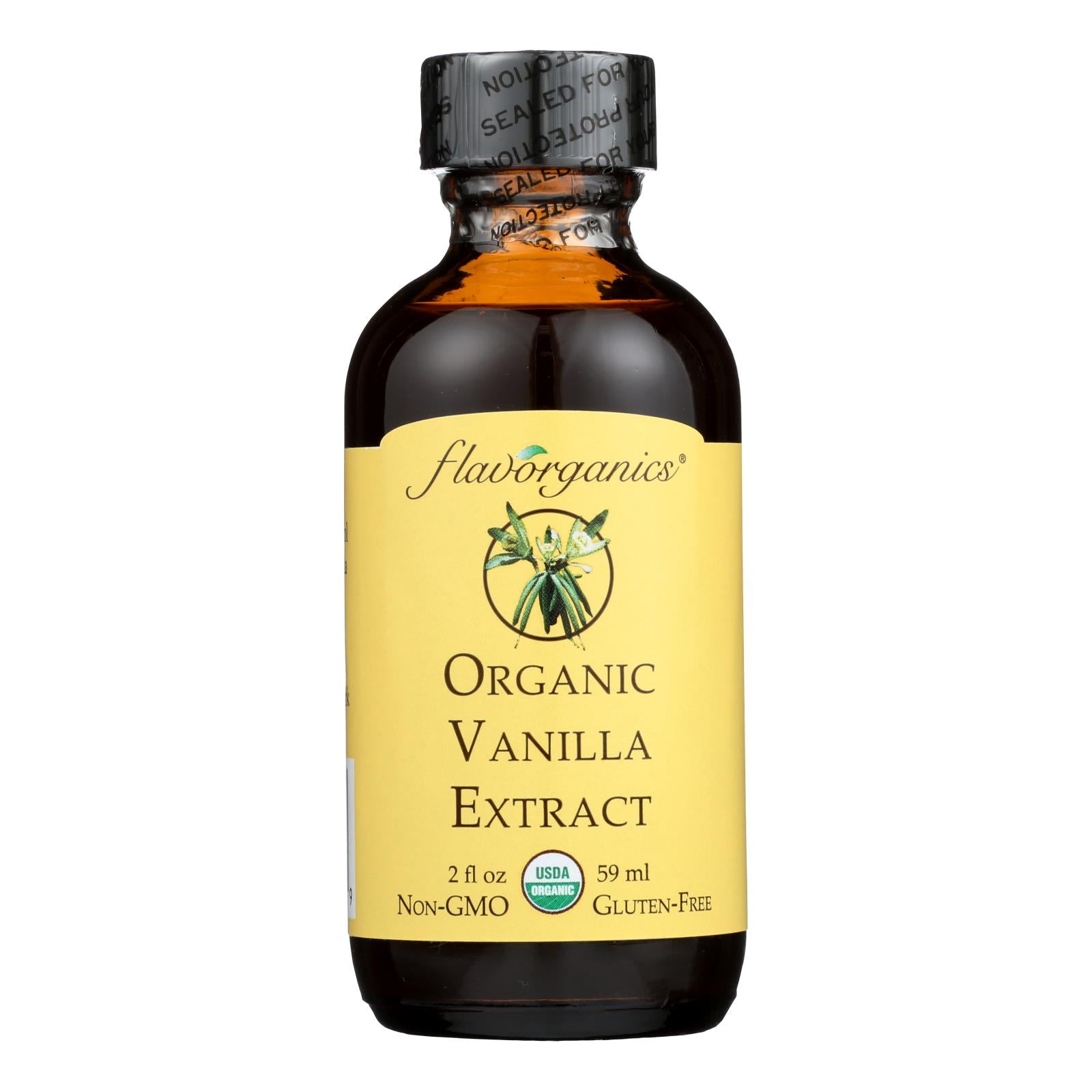Flavorganics Extract - Organic - Vanilla - 2 oz - 1 each