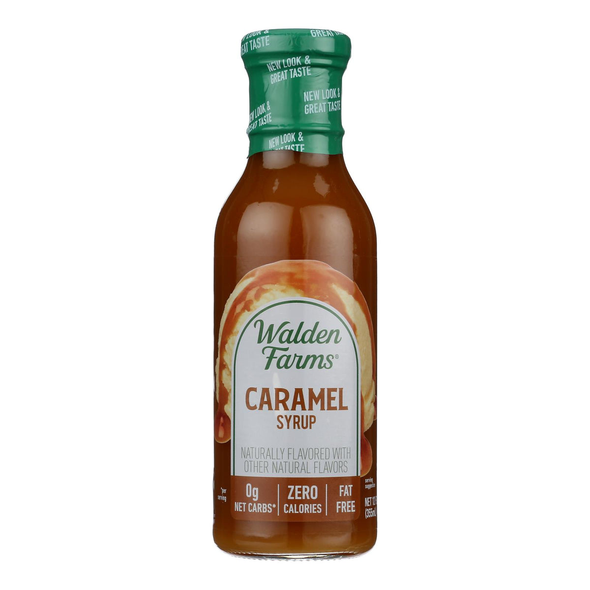 Walden Farms Calorie Free Caramel Flavored Syrup  - Case of 6 - 12 FZ
