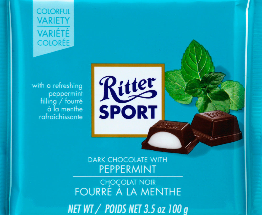 Ritter Sport Dark Chocolate 3.5 oz - Case of 12