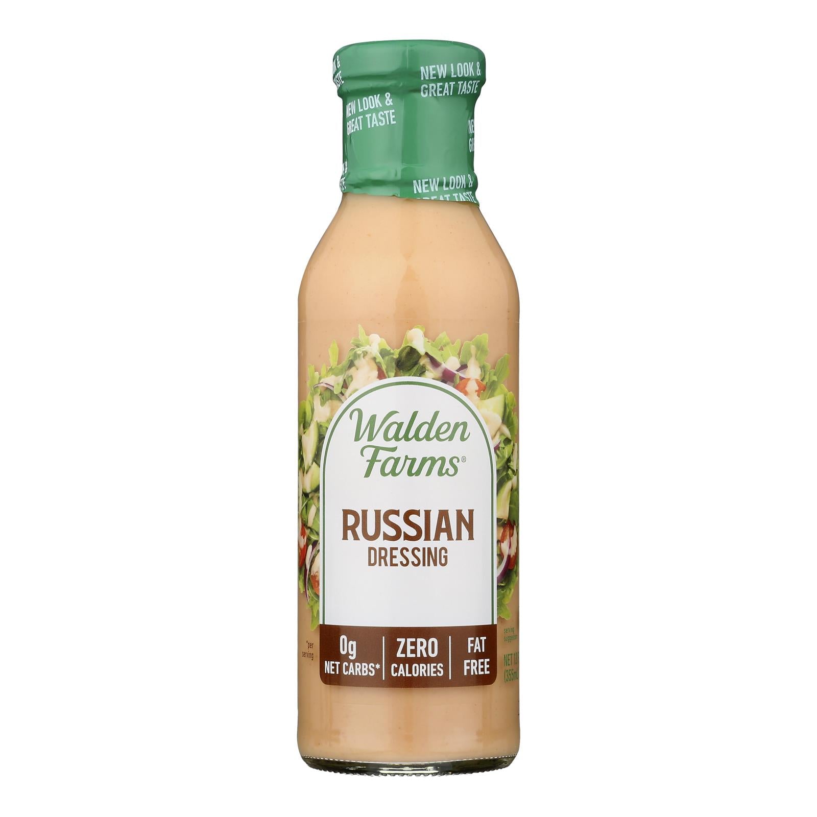Walden Farms, Calorie Free Russian Dressing - Case of 6 - 12 FZ