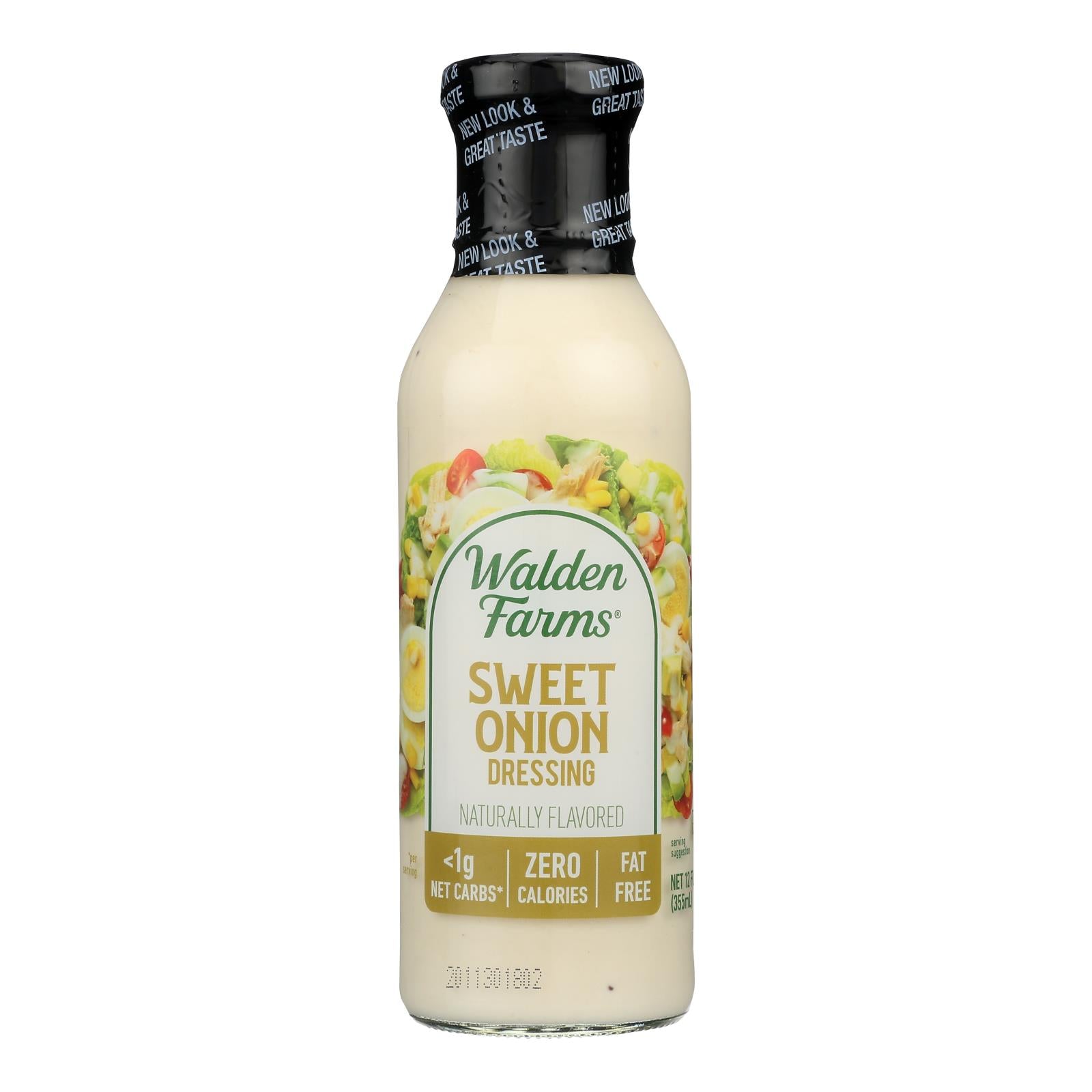 Walden Farms Sweet Onion Calorie Free Dressing - Case of 6 - 12 FZ